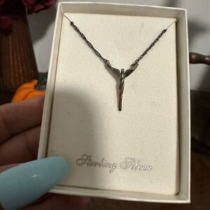 🆕 Lavaggi Angel of Hope Necklace 16" - Sterling Silver 925